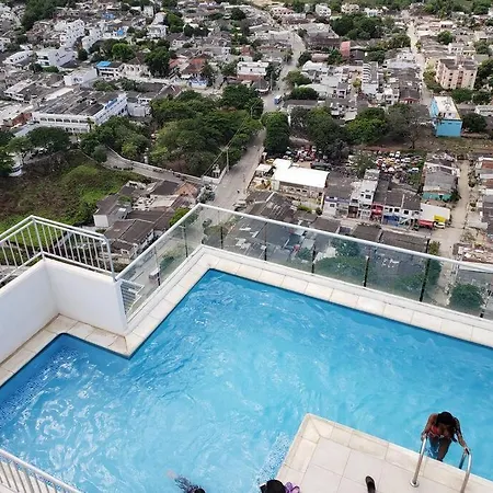 Apartamento Excelente Vista, Cerca A La Playa Y A Sitios Turisticos